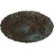 Ekena Millwork Marseille Ceiling Medallion (Fits Canopies up to 7 3/8"), 21"OD x 2"P, Bronze Blue Patina CM21MABBS - alternate 3